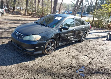 2005 Toyota Corolla S из США, поврежденный, VIN 2T1BR32E25C504359